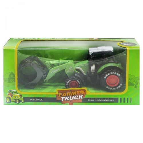 

Игрушечный инерционный трактор Die Cast Farm Truck с ковшом (sv-181)