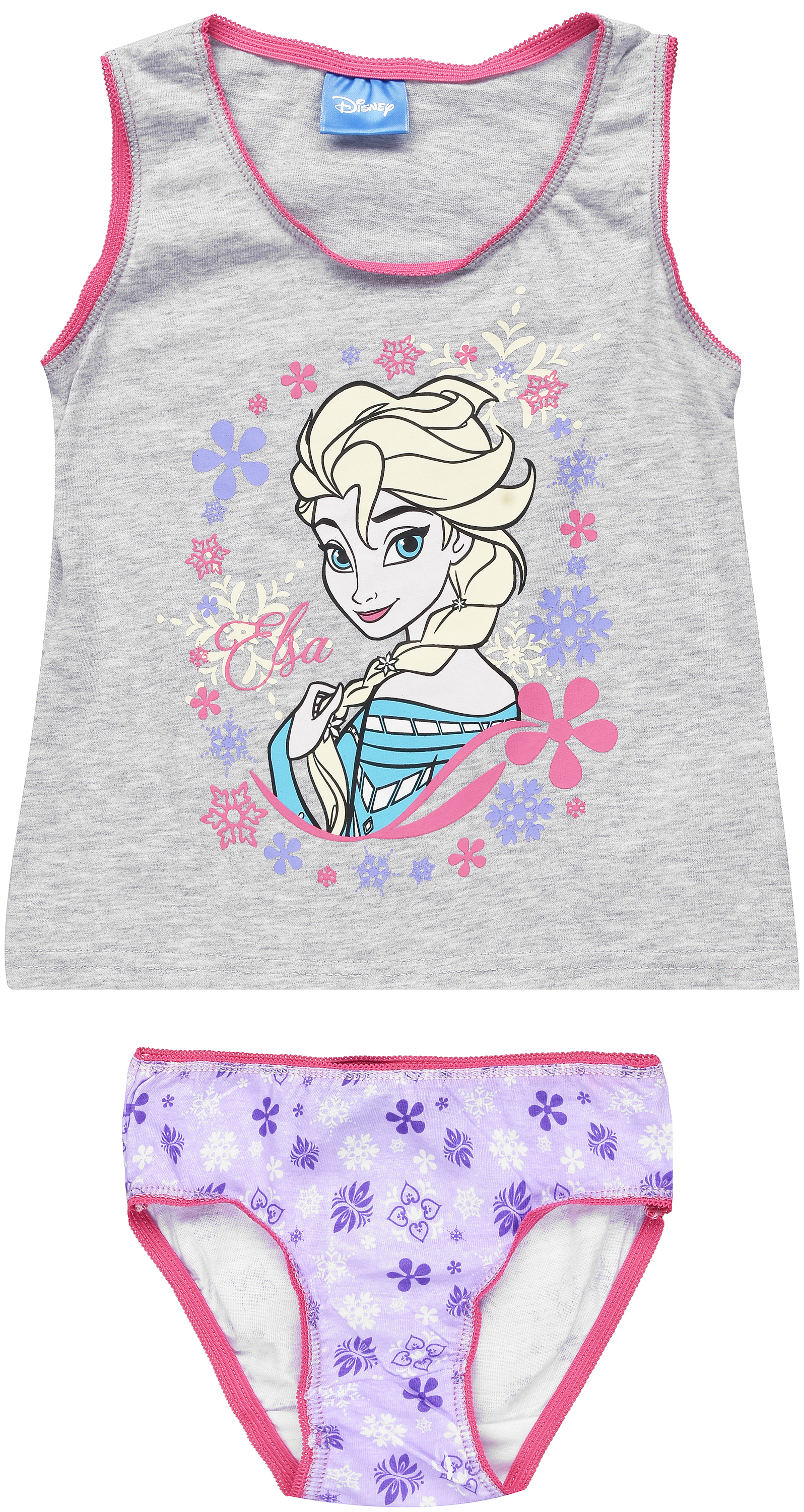 

Майка + трусы Disney Frozen DIS FROZ 52 32 6540 128-134 см Серые