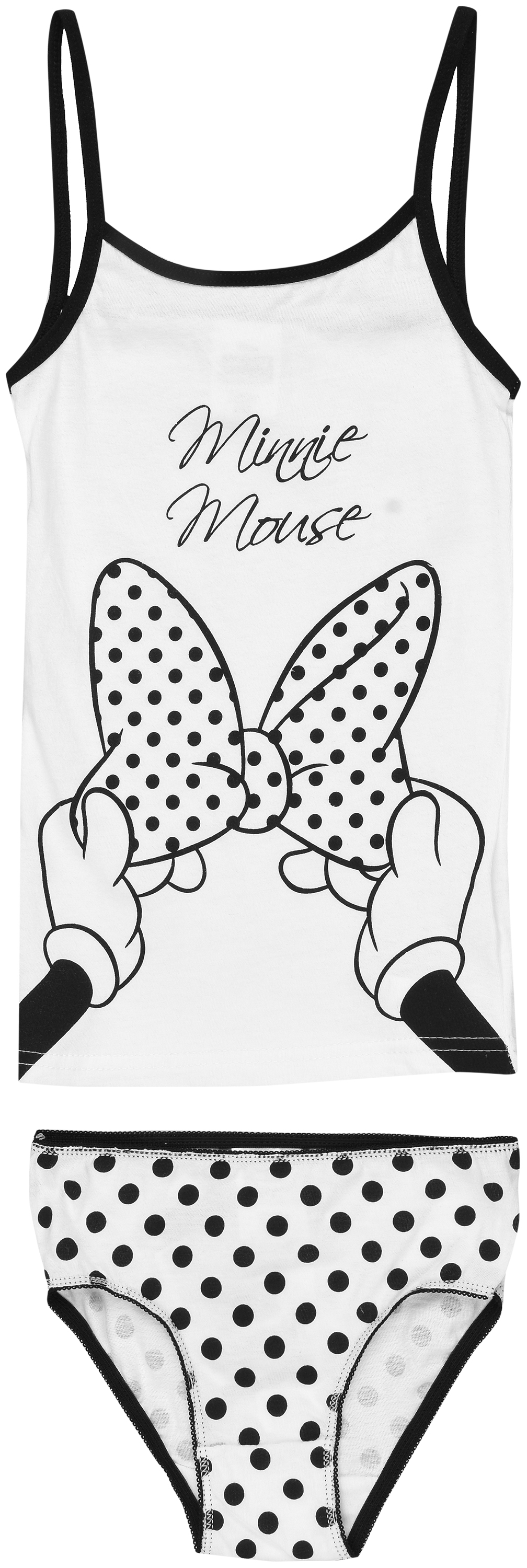 

Майка + трусы Disney Minnie DIS MF 52 32 4259 122-128 см Черные
