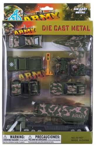 

Игровой набор 9 эл Die Cast «Армия» (358927)