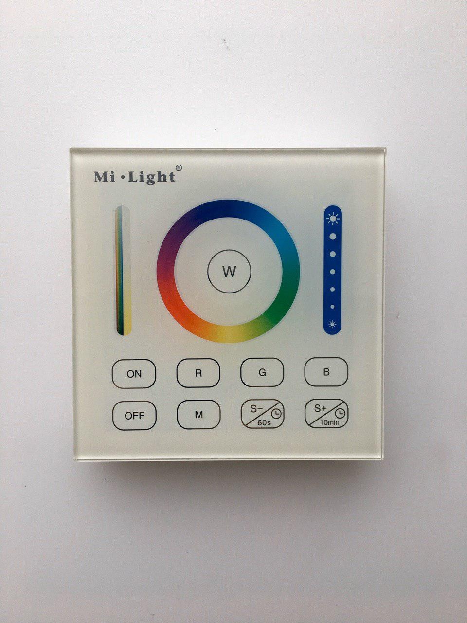 

1 зонная Touch панель диммер Mi-Light Dual White\RGB\RGBW\CCT 1шт BL0
