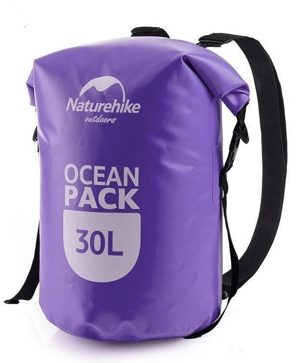

Гермомешок Naturehike FS16M030-L Ocean Pack Double shoulder 500D 30 л Purple (6927595719770)
