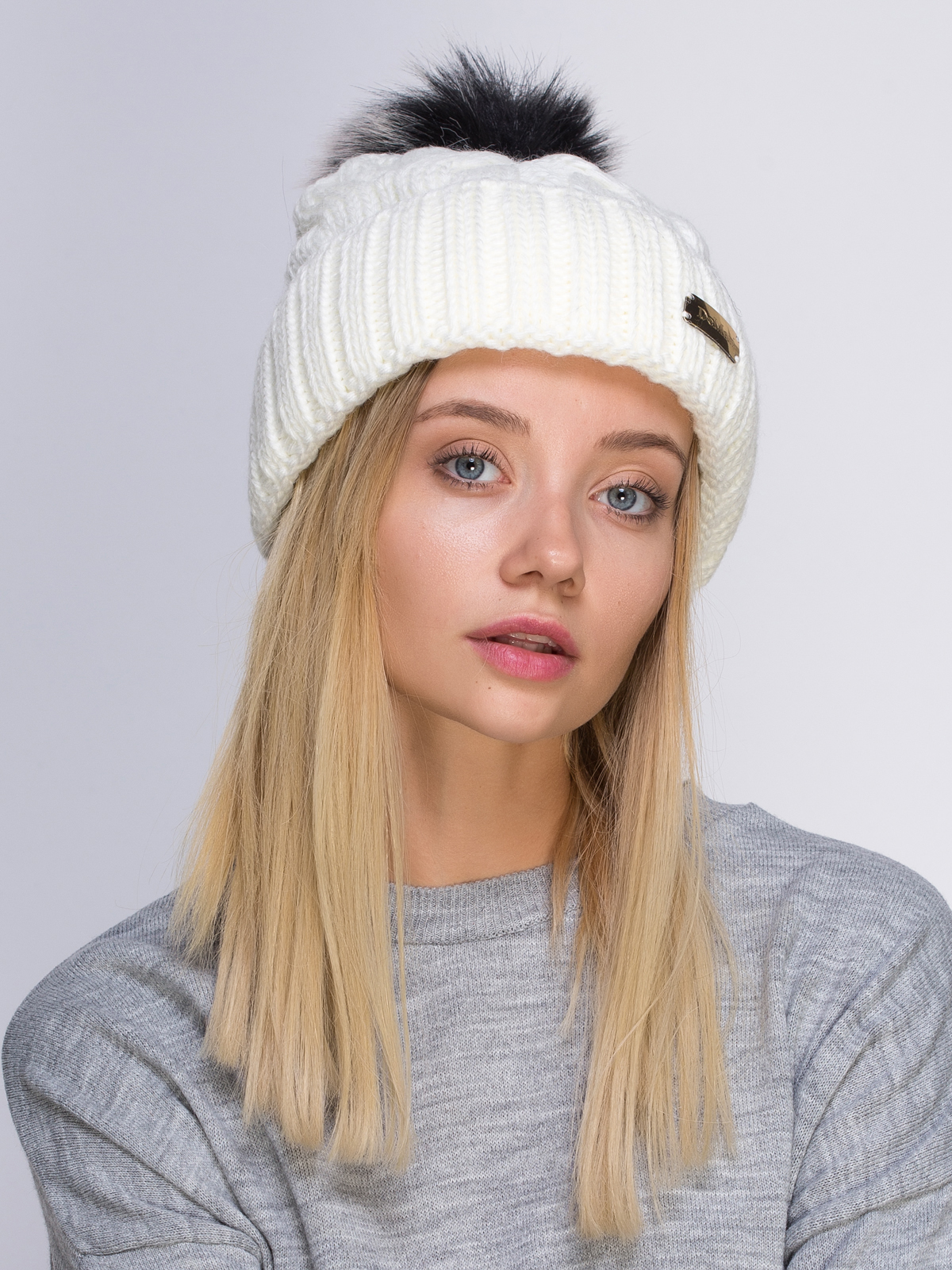 

Шапка Fashion Star 54-60 Молочный 5500458