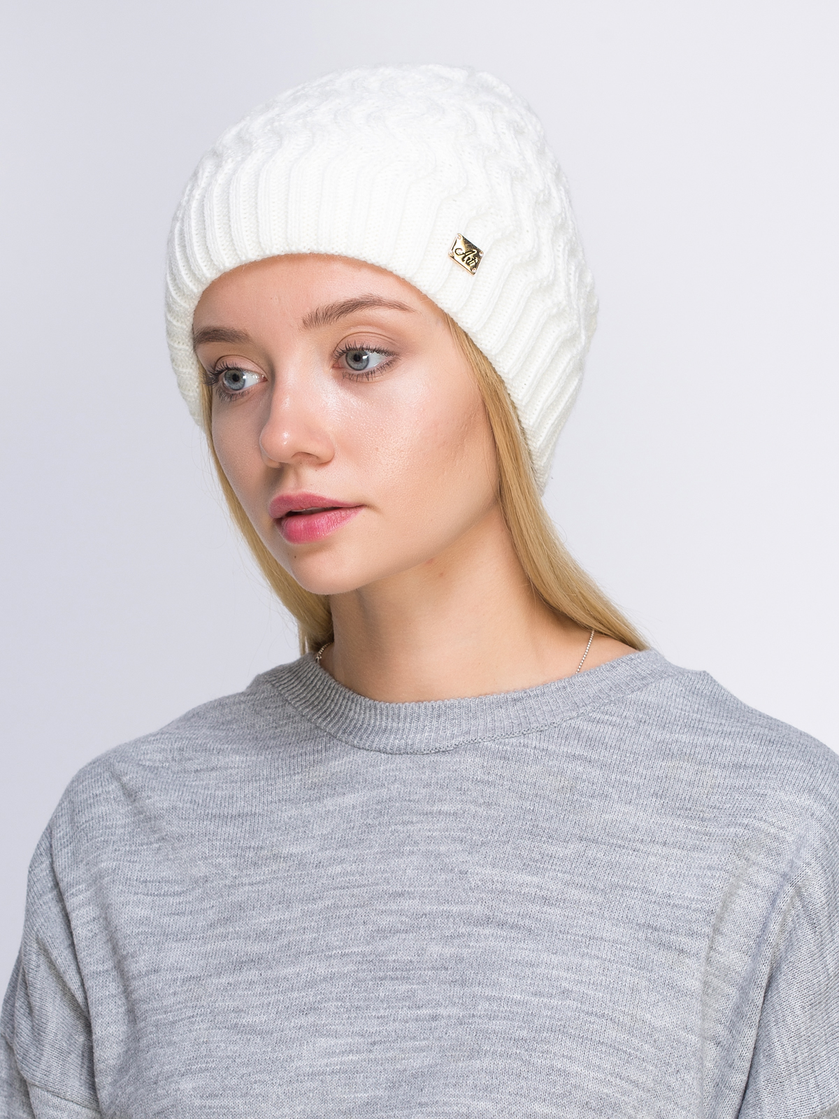 

Шапка Fashion Star 54-60 Молочный 5500753