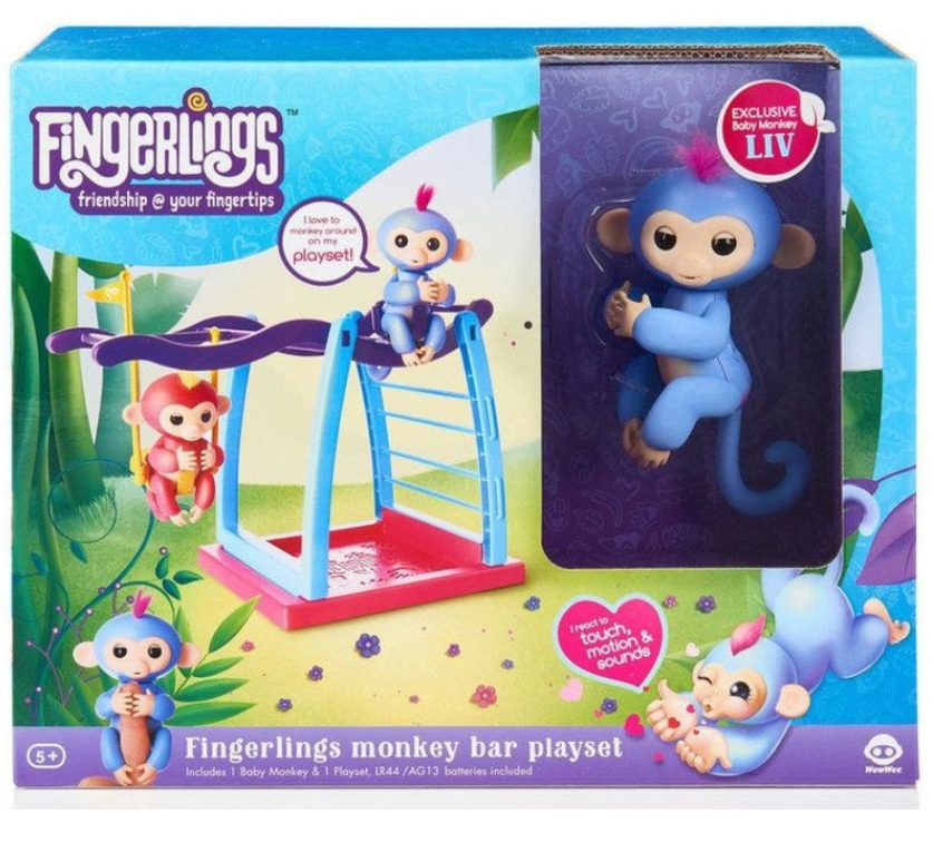 

Обезьянка Wow Wee Fingerlings интерактивная