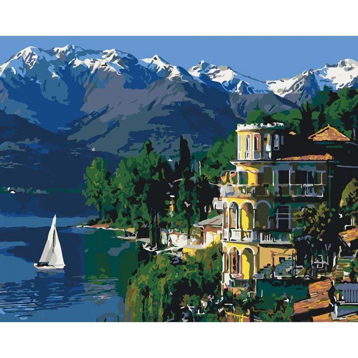 

Картина по номерам Идейка Городской пейзаж "Вдохновляющая Италия" 40*50см KHO3511 162949