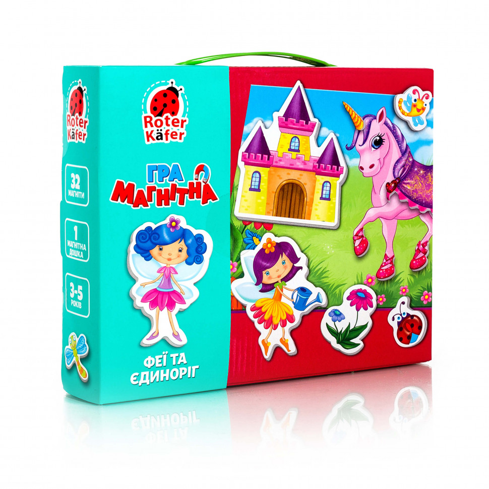 

Игра настольная Vladi Toys "Магнитная игра. Феи и единорог" RK2070-04 136387