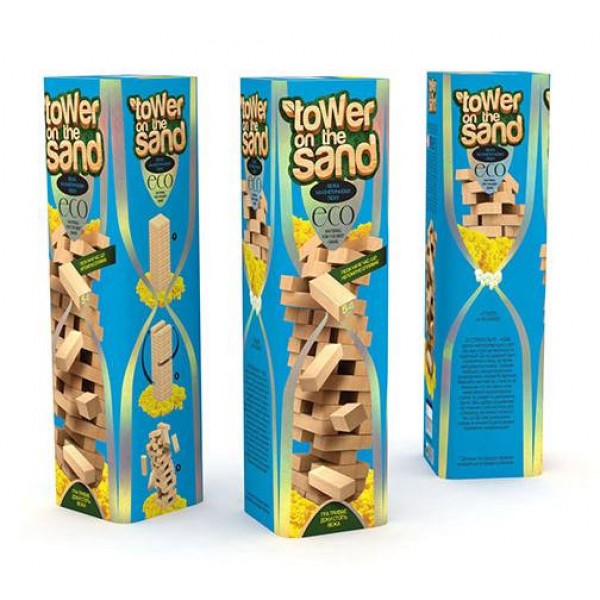 

Развивающая настольная игра DoDo Toys VEGA "TOWER on the SAND" укр 7903DT 162810