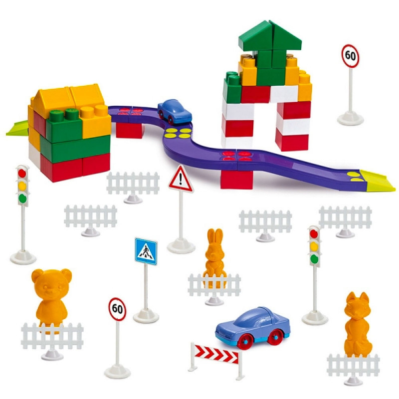 

Конструктор Colorplast "Орион" №3 80 деталей 1-213 164403