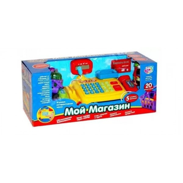 

Кассовый аппарат Play Smart "Мой магазин" с продуктами 7018 89109