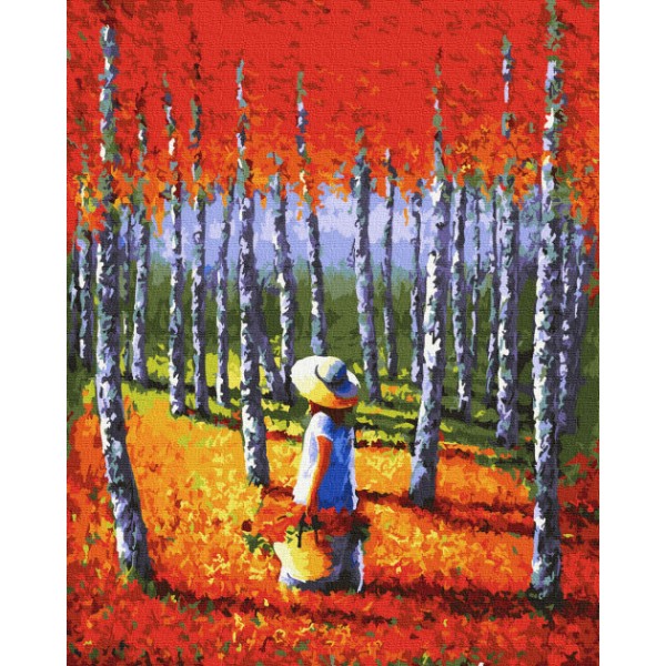 

Картина по номерам Rainbow Art "Теплый лес" GX34451-RA 164628