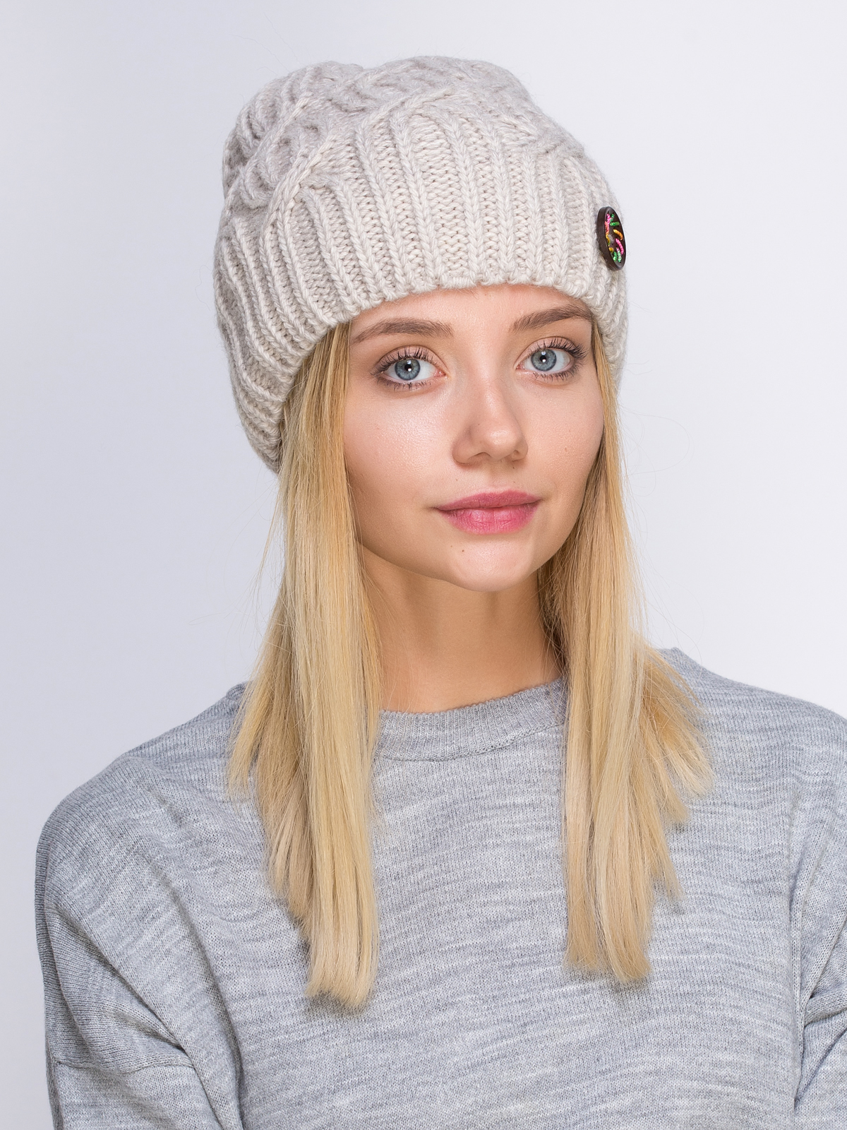 

Шапка Fashion Star 54-60 Бежевый 5500635