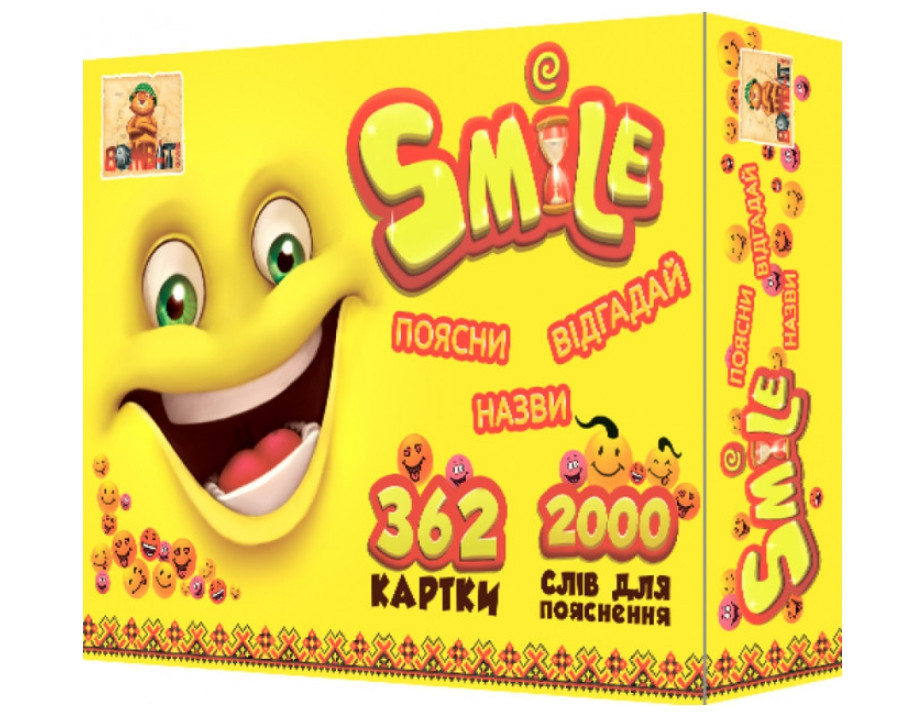 

Настольная игра Bombat Смайл укр 800187 163227