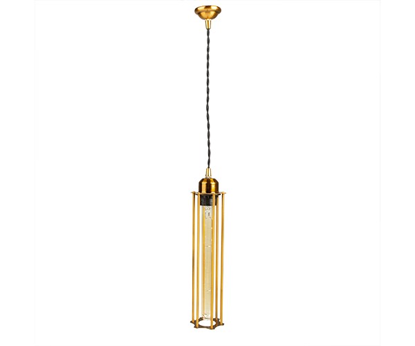 

Подвесной светильник Gold Portrait Cage Momo