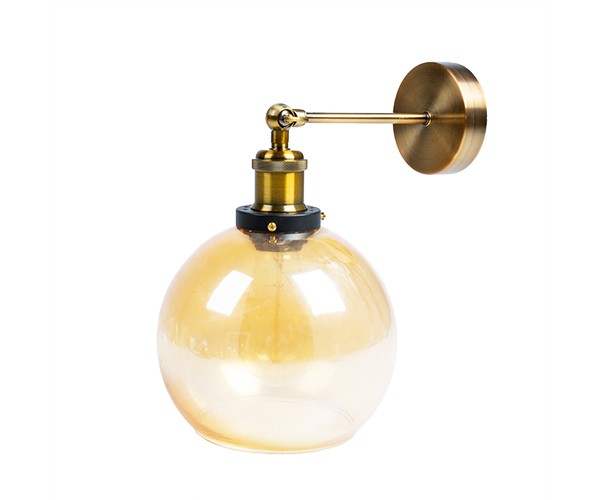 

Настенный светильник Amber Glass Ball