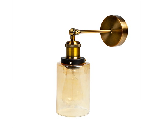 

Настенный светильник Amber Glass Cylinder