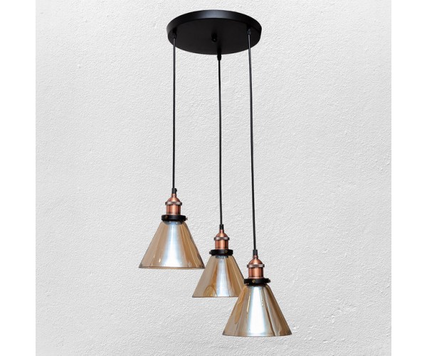 

Люстра Glass Cone Brown (300)