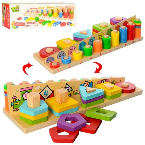 

Деревянная игрушка YOU ZAI WANG Геометрика MD 2025 164586