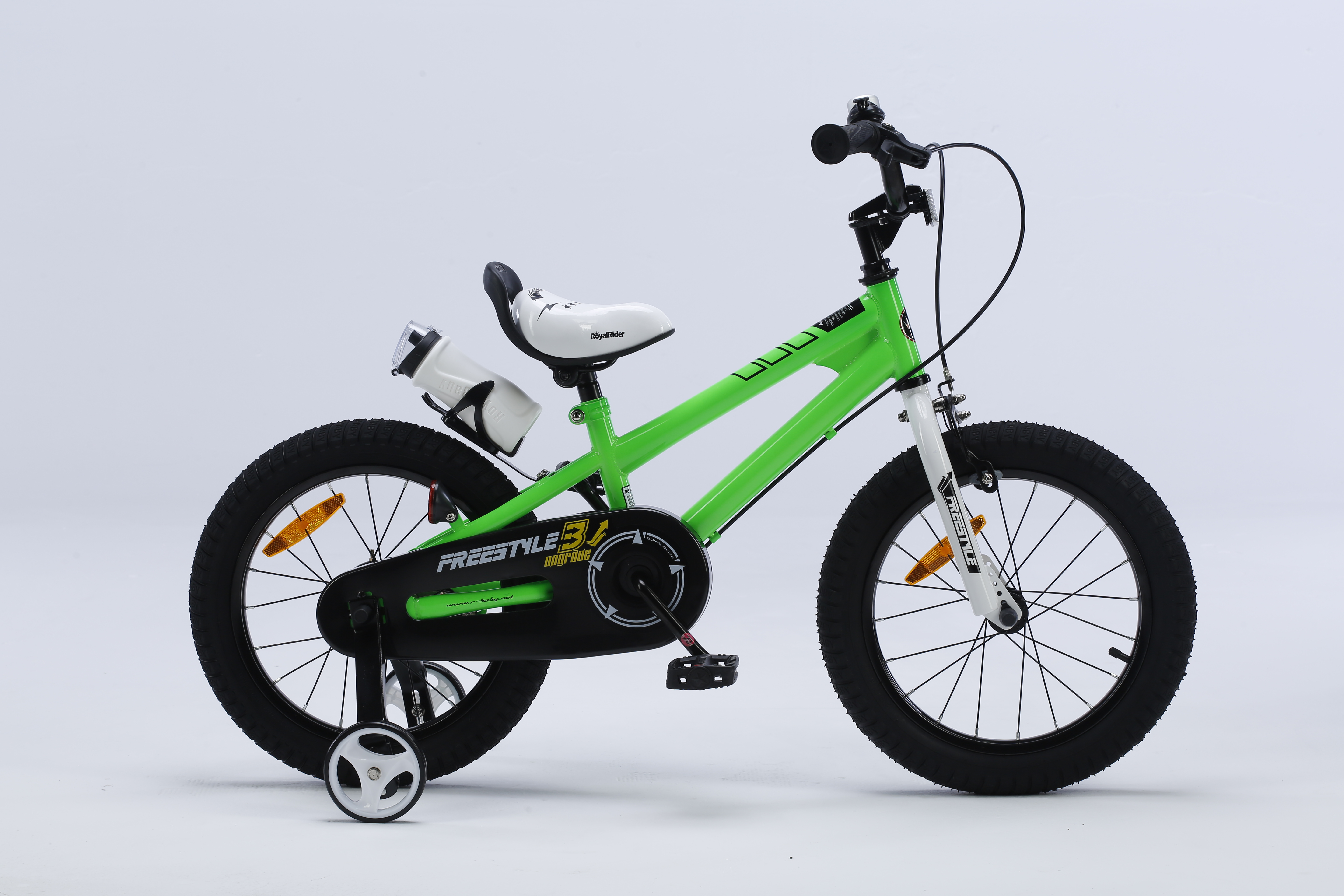 

Детский велосипед Royal Baby Freestyle RB12B-6 ЗЕЛЕНЫЙ