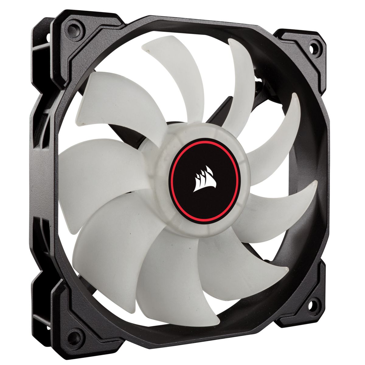 

Вентилятор Corsair AF120 LED (2018) Red (CO-9050080-WW), 120x120x25мм, 3-pin, черный