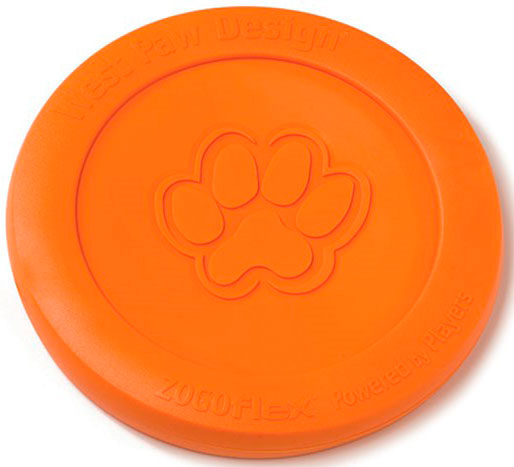 

Игрушка для собак West Paw Zisc Small Tangerine ZG030TNG 17 см