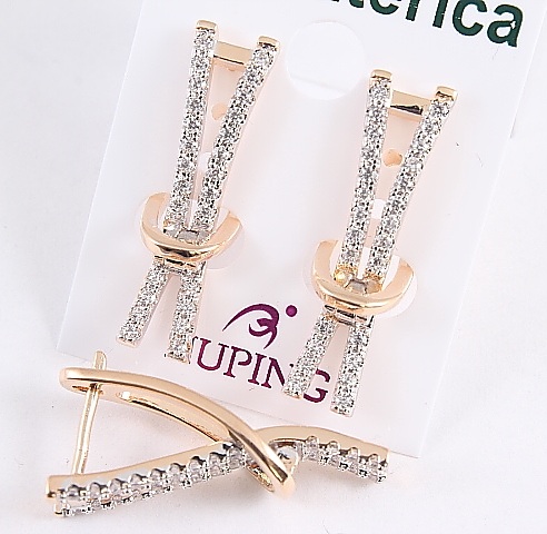 

Серьги Xuping "Близнецы Престиж" 2900000132382