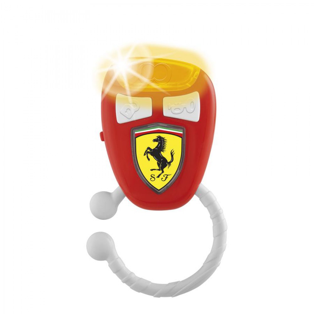 

Грызун Chicco Ключи Ferrari со световыми и звуковыми эффектами и креплением