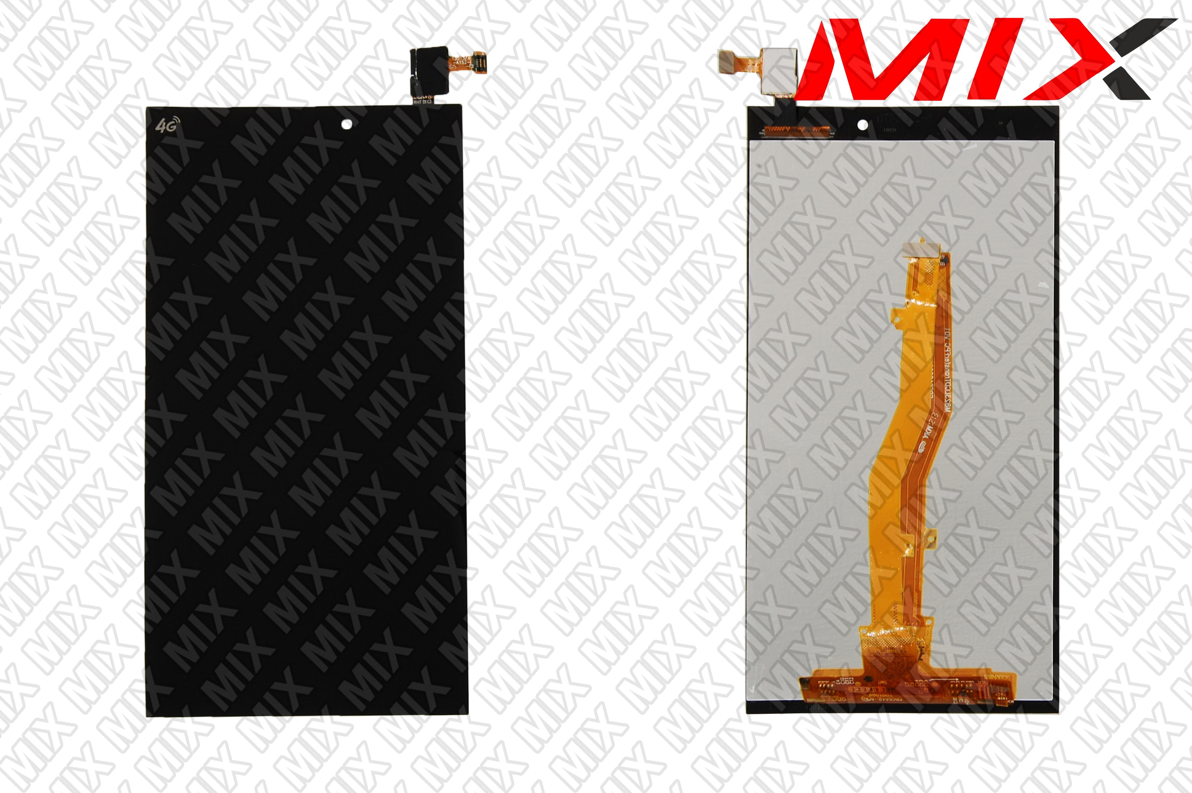 

Тачскрин для+матрица для Alcatel M823 Черный 7604001 High Copy