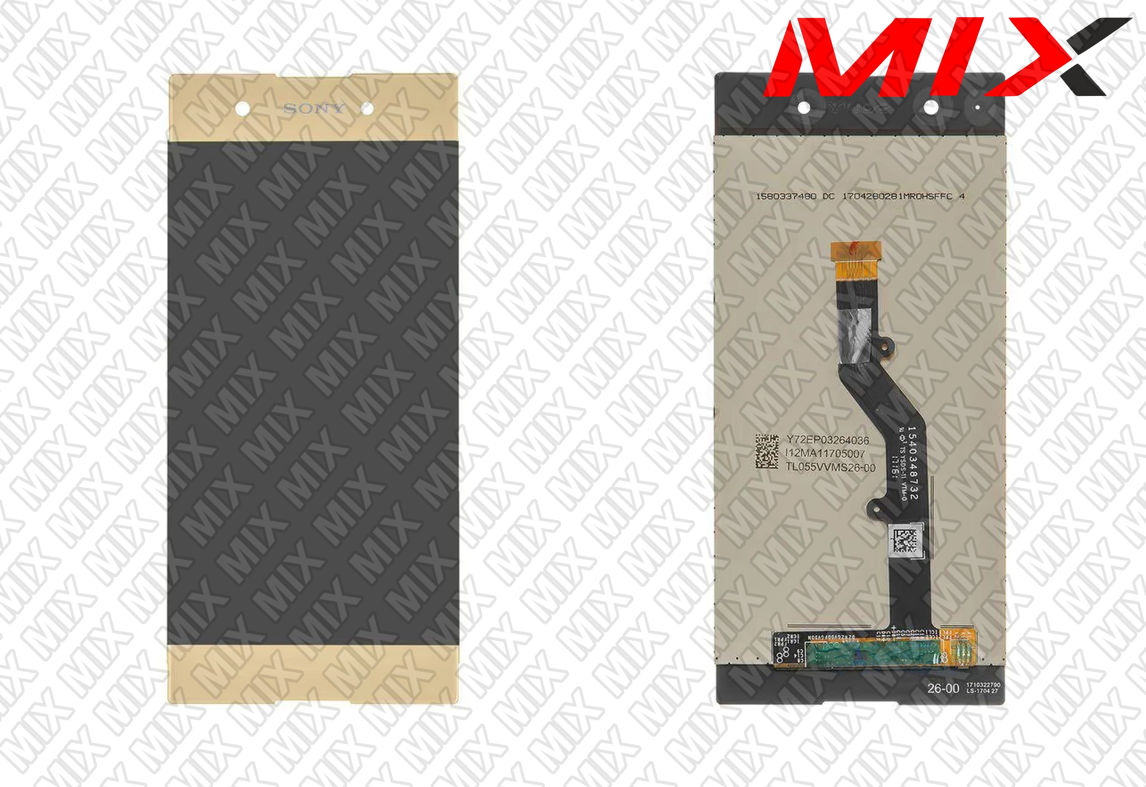 

Тачскрин для+матрица для SONY G3412 Xperia XA1 Plus Dual G3416 G3421 ЗОЛОТОЙ 9804001 High Copy