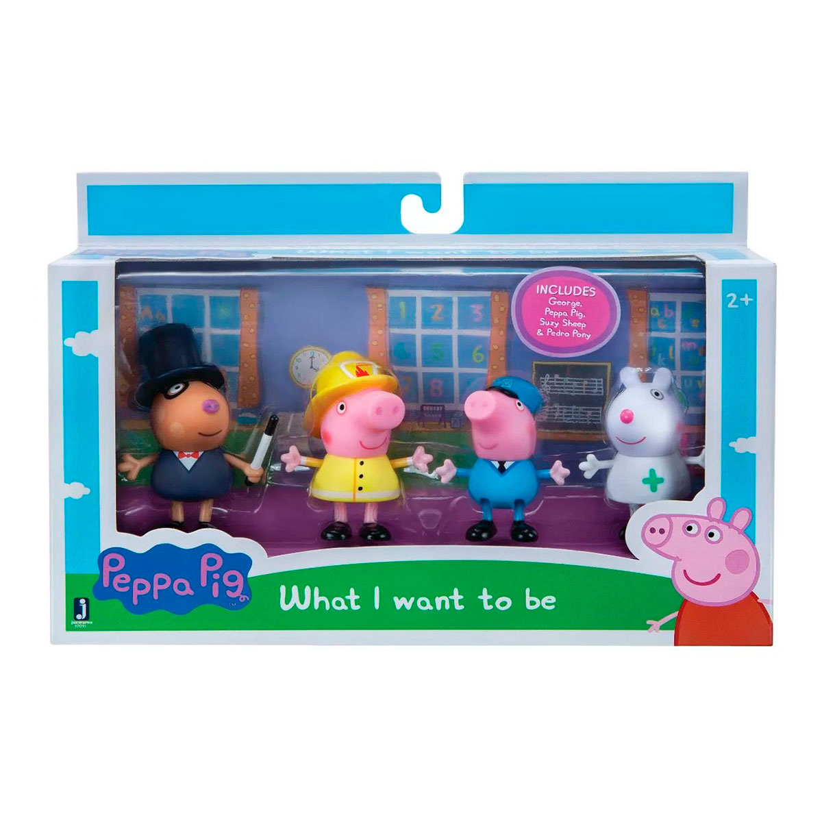

Набор фигурок Peppa серии "Когда я вырасту" - ДРУЗЬЯ ПЕППЫ, ПРОФЕССИИ (4 фигурки)