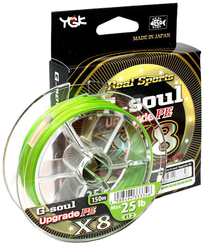 

Шнур YGK G-Soul X8 Upgrade 150m №0.8/16lb