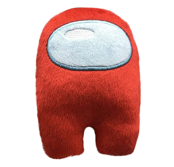 

Мягкая игрушка Космонавт Among Us, 30 см, красный