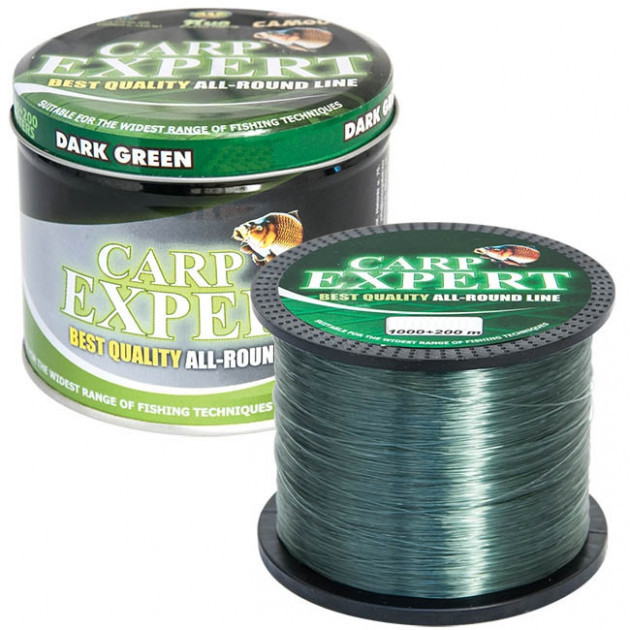 

Леска карповая Energofish Carp Expert Dark Green 1200м 0.35 мм 16.4 кг