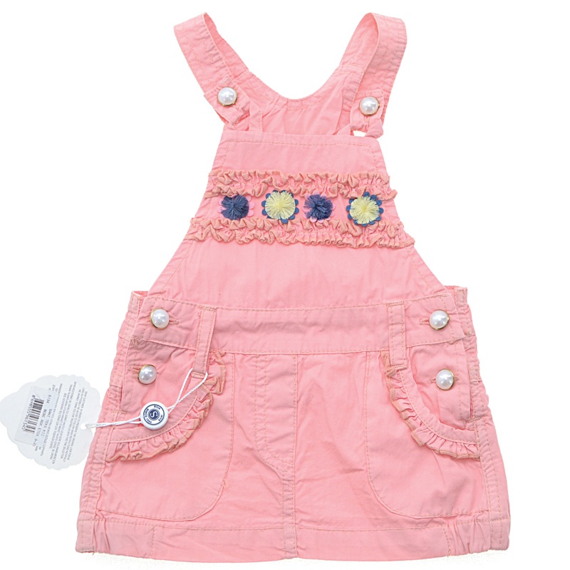 

Сарафан для девочки Sani Kids 6134 80 см Персиковый