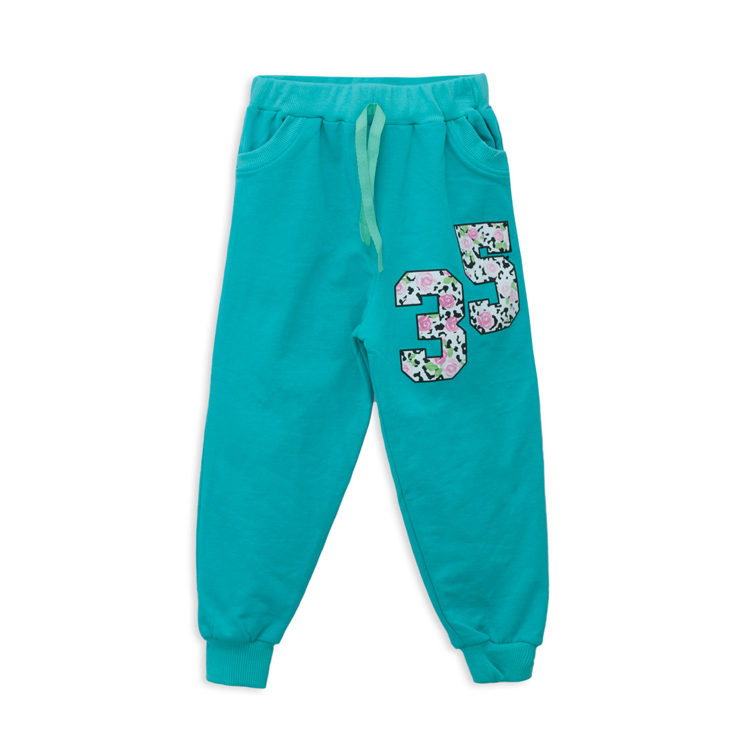 

Спортивные штаны Kids Planet 5114 116 см Бирюзовый