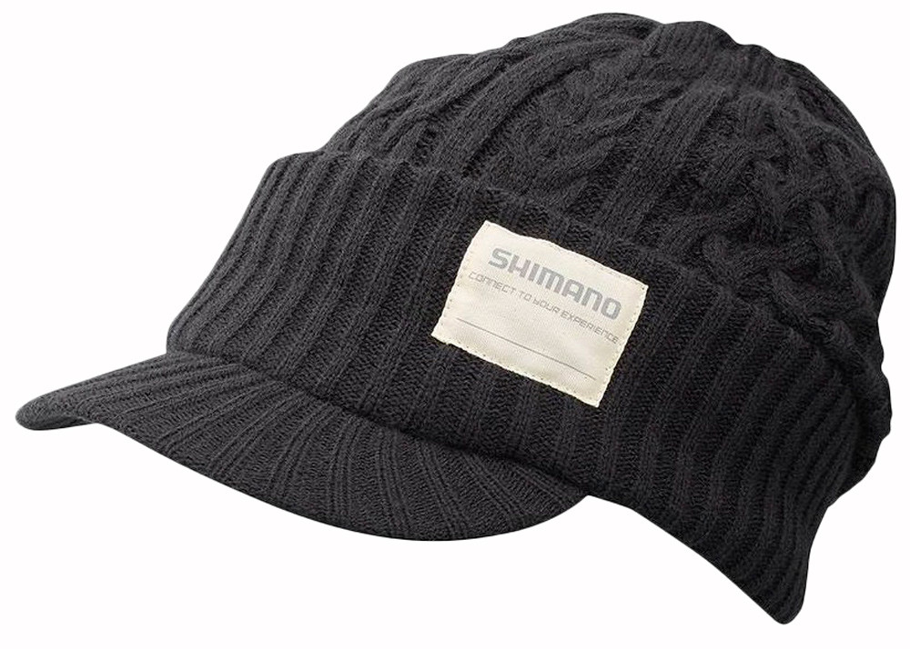 

Шапка Shimano Knit Watch with brim Regular Size ц:black (2266.95.04)