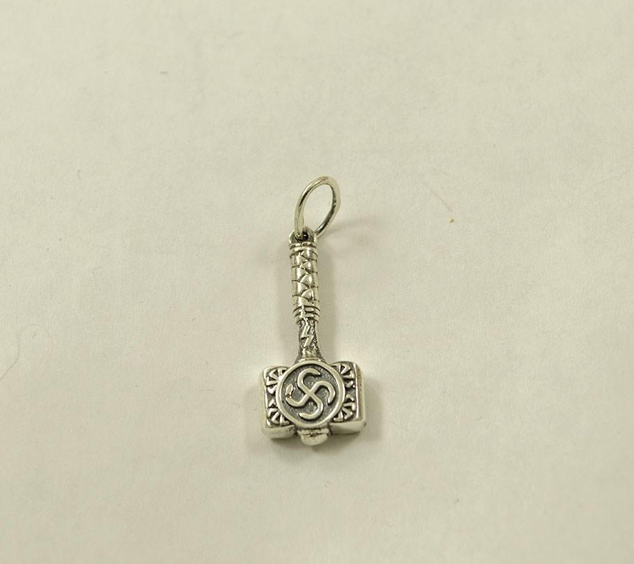 

Оберег молот Тора и Яровик Maxi Silver 8944