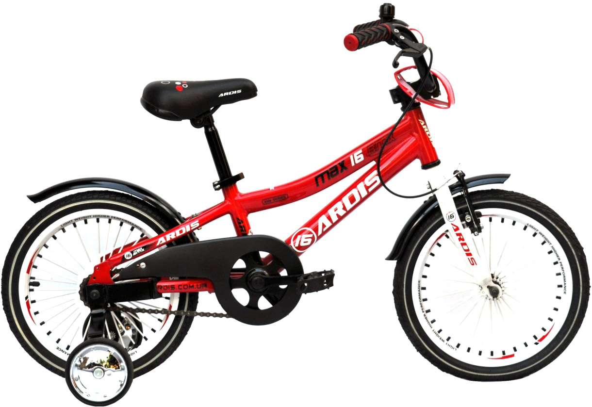 

Детский велосипед Ardis Мax 16" 9" Красный (0447)