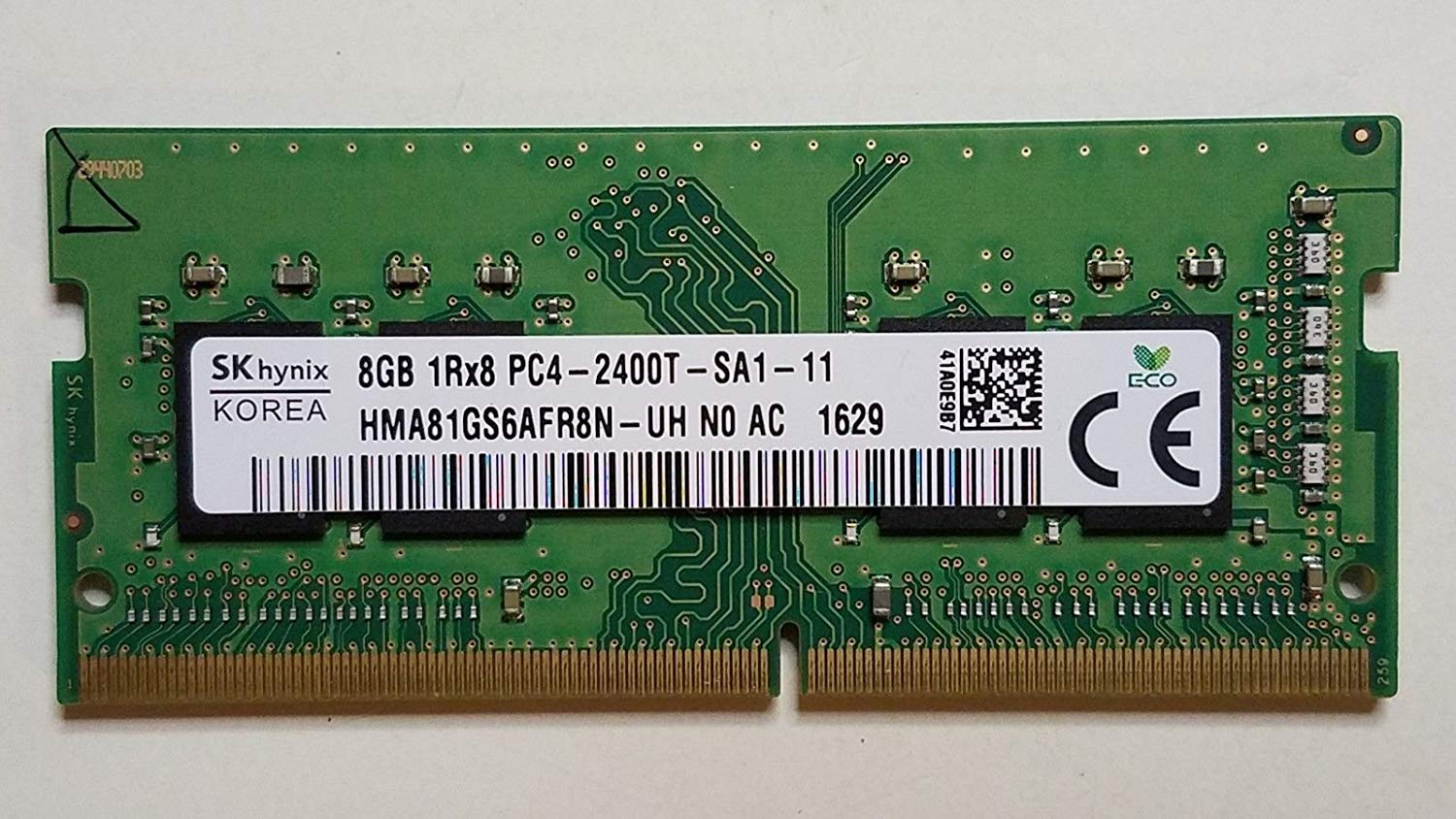 

Оперативная память SO-DIMM DDR4 8GB HYNIX ORIGINAL 2400 MHz, CL17, 1.2V (HMA81GS6AFR8N-UH)