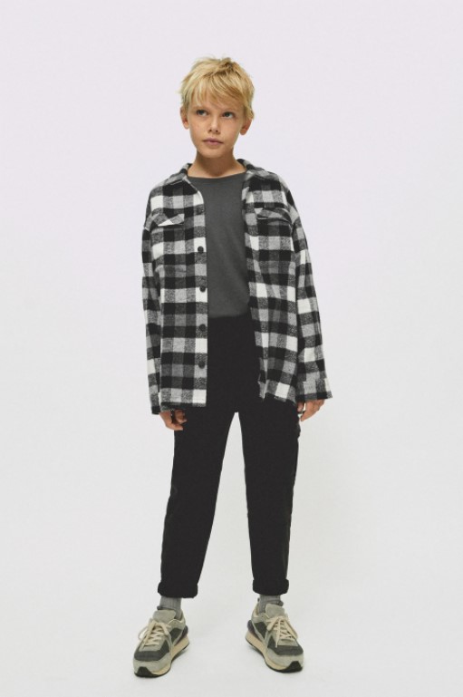 

Брюки карго для мальчика 5800 ZARA 164 Черный 43306