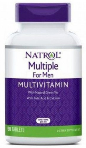 

Витамины Natrol Multiple for Men Multivitamin 90 таблеток (091603072518)