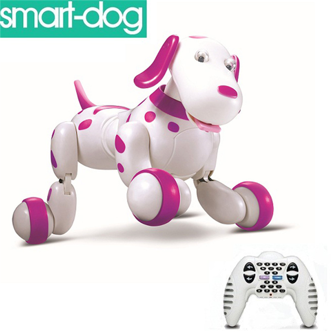

Собака интерактивная на радиоуправлении Smart Dog Розовый