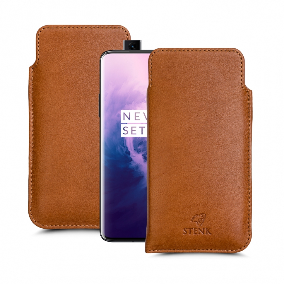 

Футляр Stenk Elegance для OnePlus 7 Pro Camel