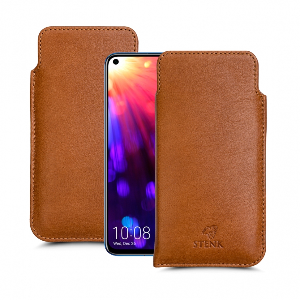 

Футляр Stenk Elegance для Huawei Honor View 20 Camel