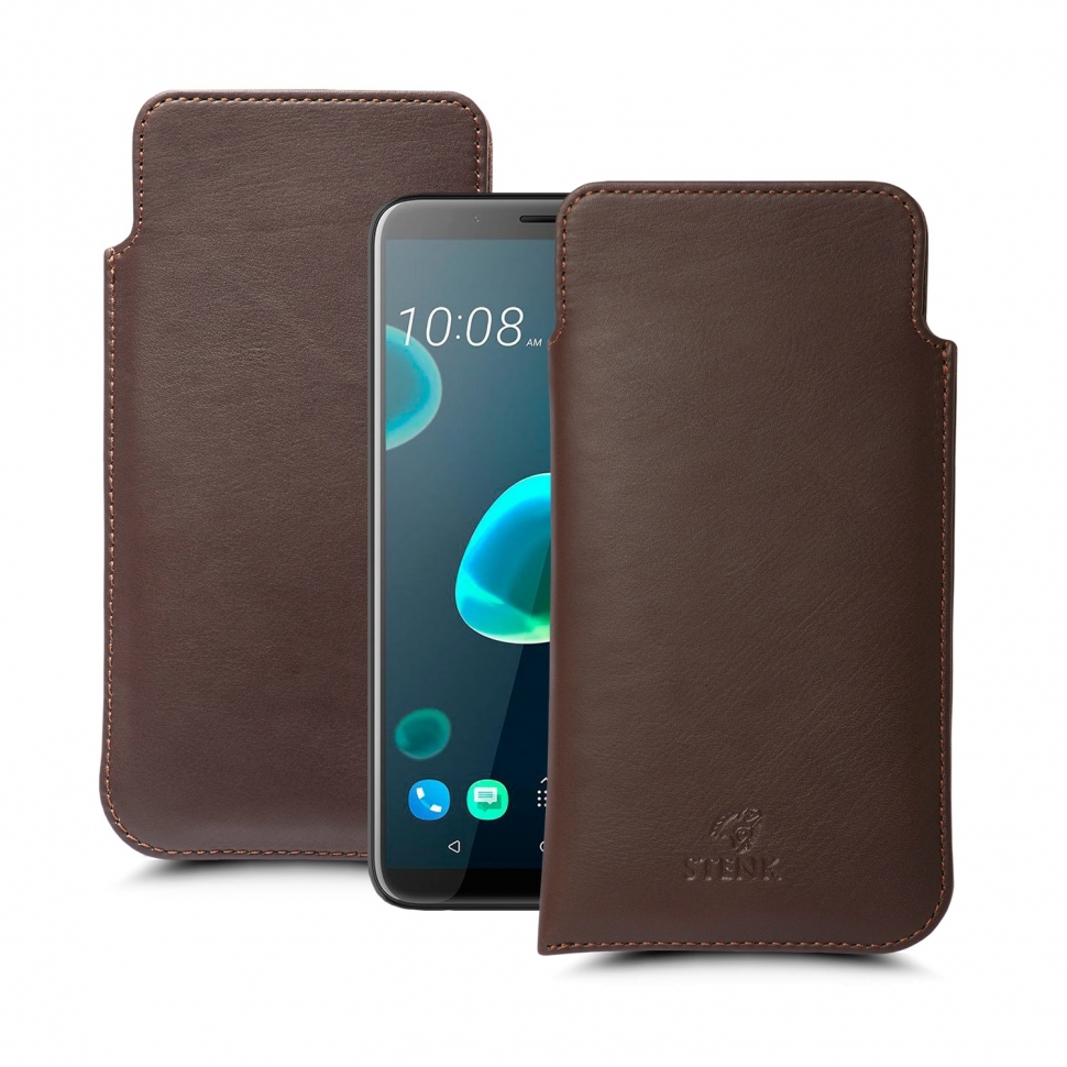 

Футляр Stenk Elegance для HTC Desire 12 Plus Коричневый
