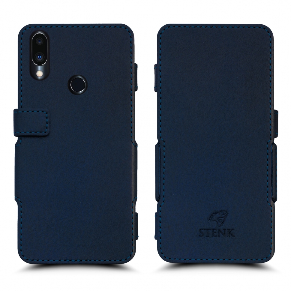 

Чехол книжка Stenk Prime для Meizu Note 9 Синий