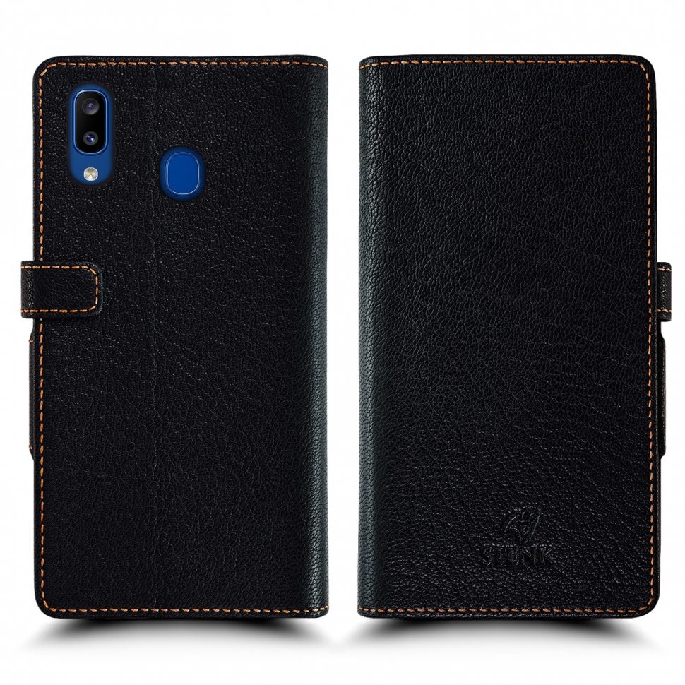 

Чехол книжка Stenk Wallet для Samsung Galaxy A20 Чёрный