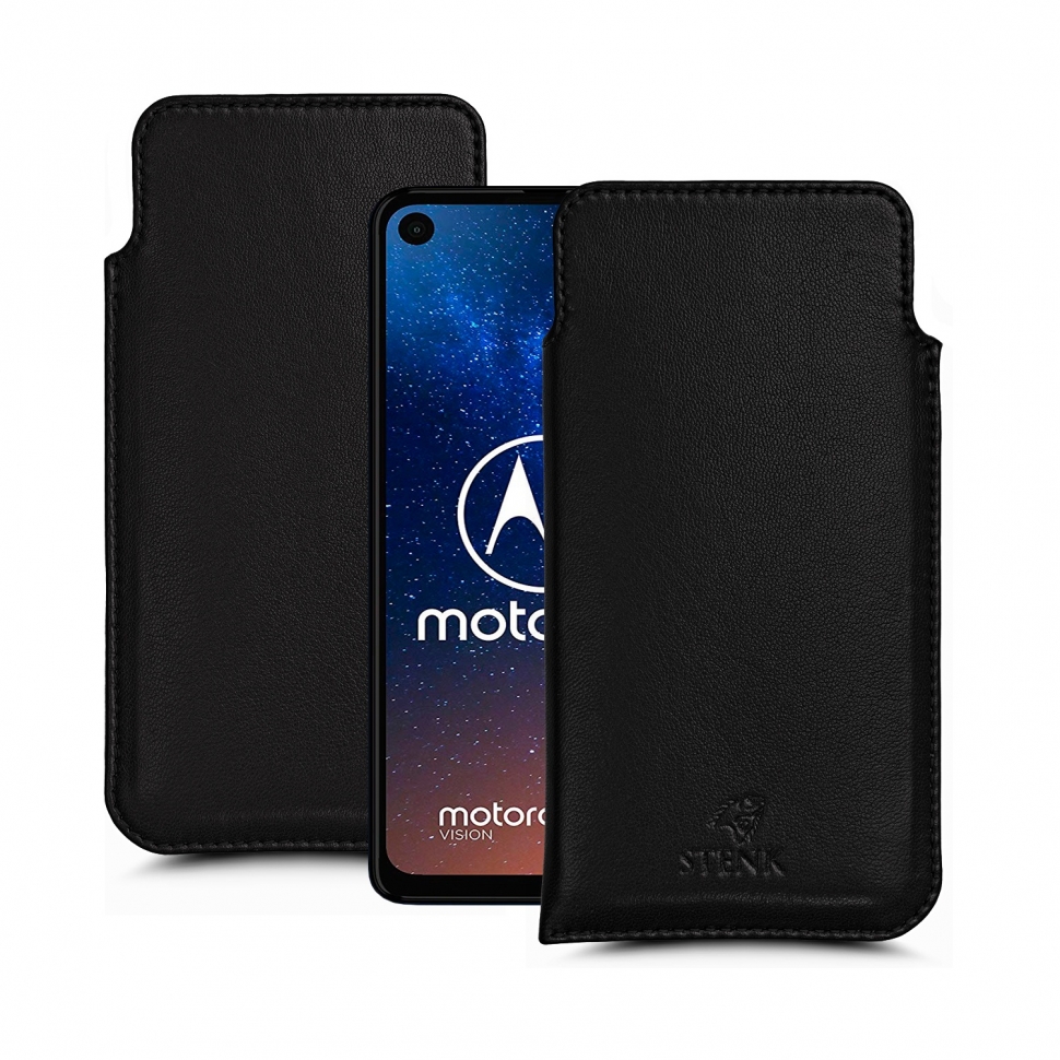 

Футляр Stenk Elegance для Motorola One Vision Чёрный