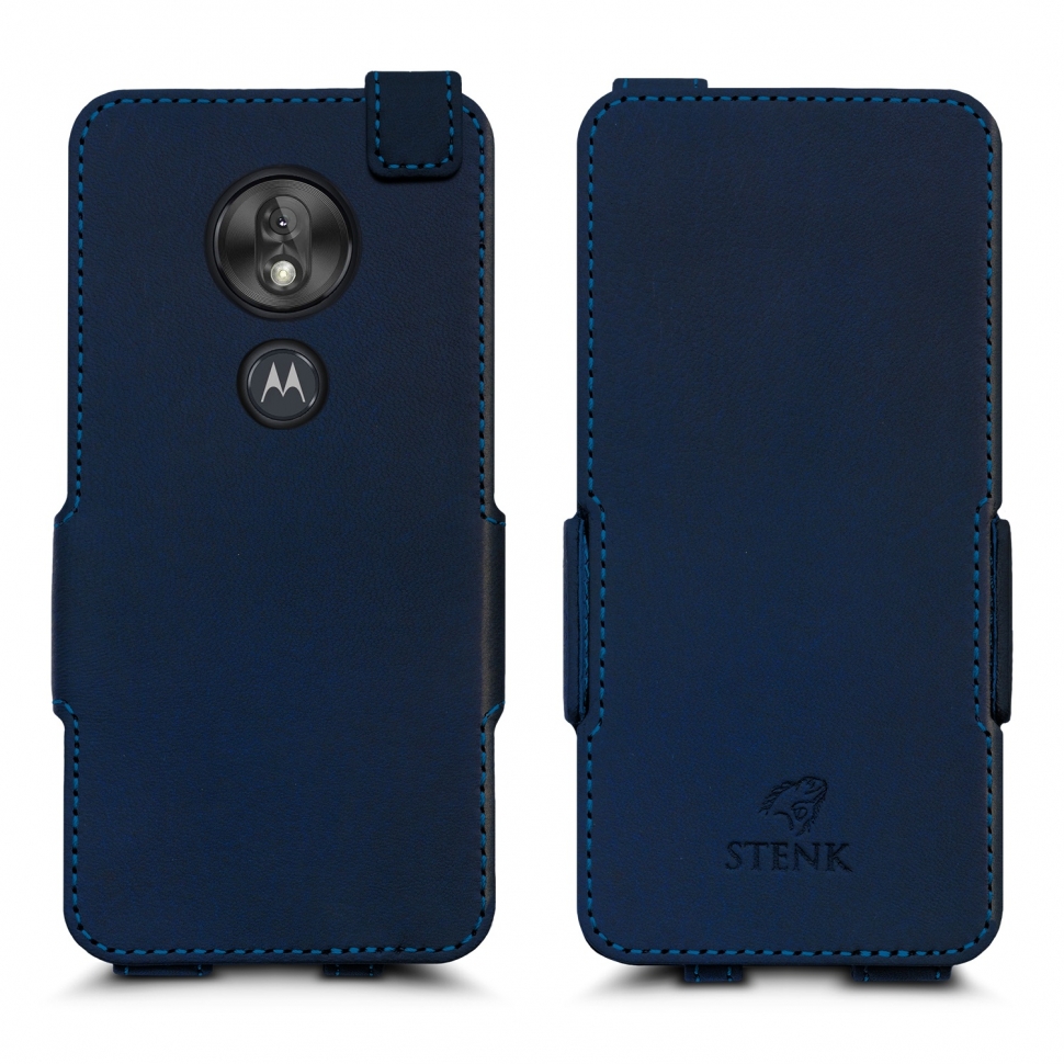 

Чехол флип Stenk Prime для Motorola Moto G7 Play Синий