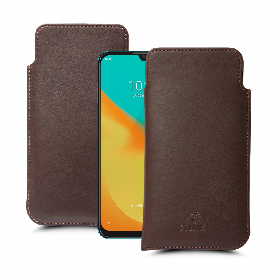 

Футляр Stenk Elegance для ZTE Blade V10 Vita Коричневый